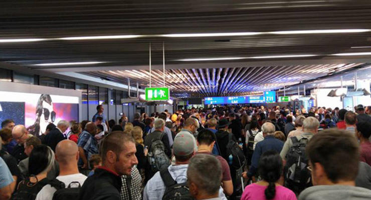 В аэропорту Франкфурта провели эвакуацию из-за угрозы безопасности