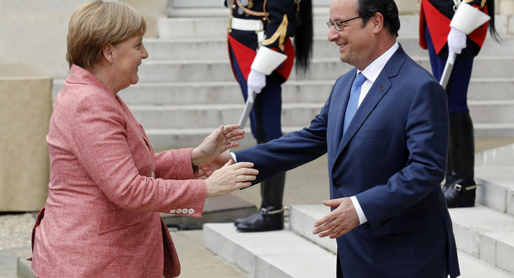 Меркель и Олланд приветствовали договоренность о режиме тишины
