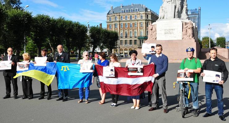 В Европе поддержали акцию в поддержку Ильми Умерова