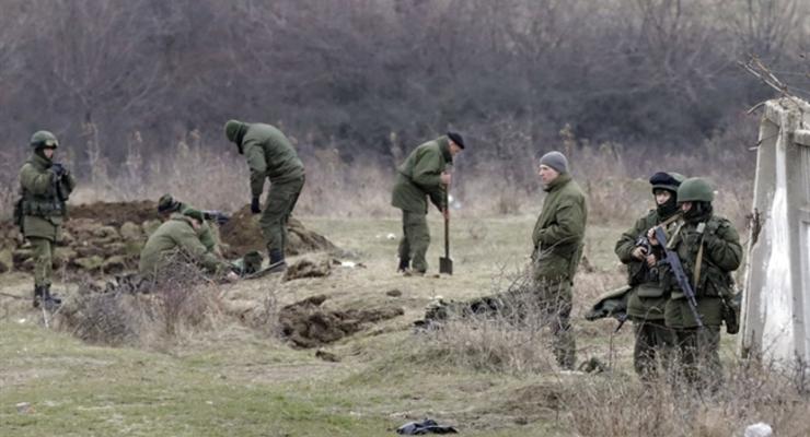 В Крыму оккупанты отрабатывают возможный военный конфликт с НАТО