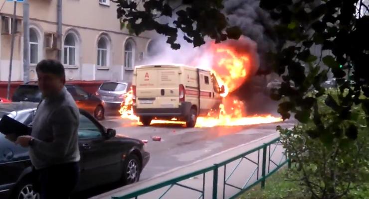 В Москве напали на машину инкасаторов