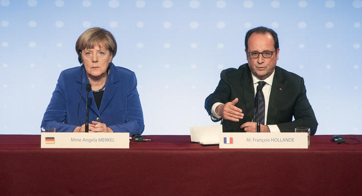 Меркель и Олланду передали списки 45 украинских заложников