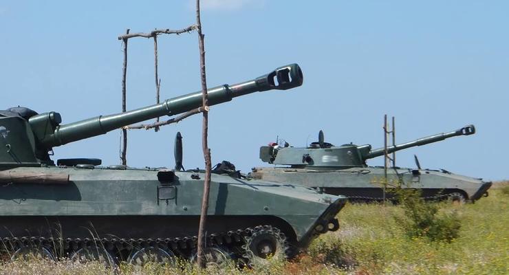 Из РФ в направлении Луганска зашла колонна военной техники