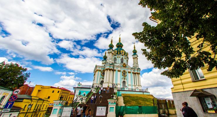 В Киеве завершили реставрацию Андреевской церкви