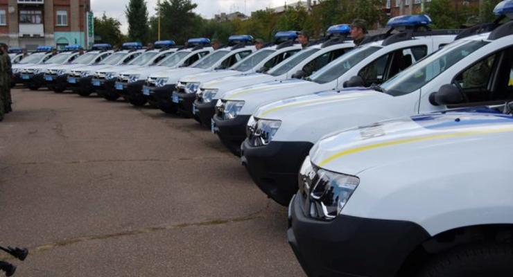 В Северодонецке полиция получила 34 новых автомобиля