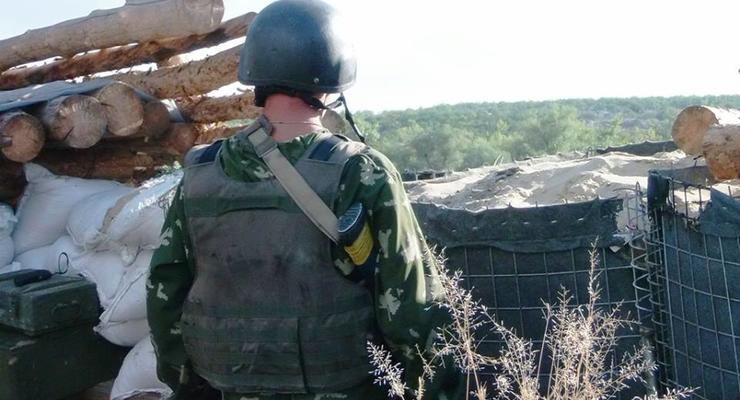 Карта АТО: В результате боев под Авдеевкой ранены двое украинских военных