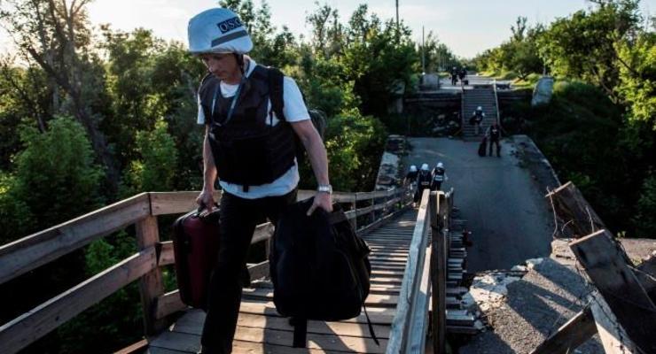 ОБСЕ: Появились новые блокпосты боевиков у моста в Станице Луганской