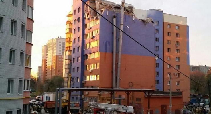 Появилось видео момента взрыва дома в Рязани