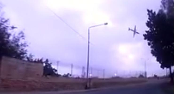 Появилось видео момента падения самолета на Мальте