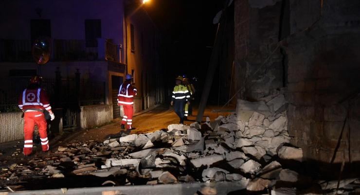 Италию всколыхнула серия новых землетрясений