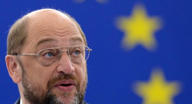 Шульц: Европарламент собрал голоса за безвизовый режим с Украиной