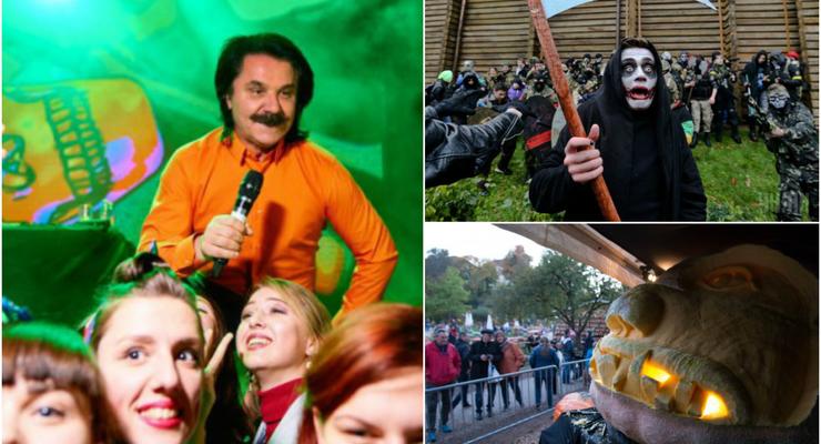 День в фото: марш зомби в Киеве, самая большая тыква в мире и DJ-set Павла Зиброва