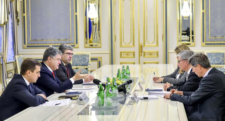 Порошенко встретился с президентом Всемирного конгресса украинцев