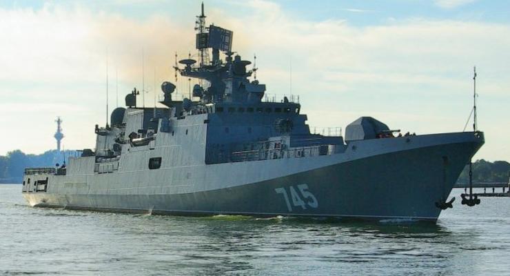 Россия отправила к берегам Сирии новейший фрегат