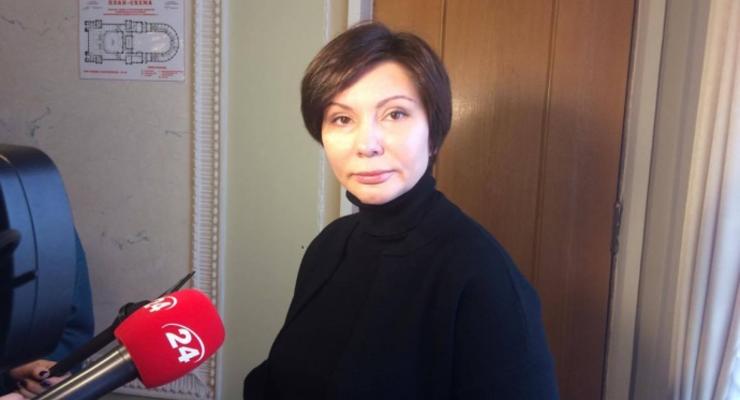 Скандальная Бондаренко явилась в Раду, чтобы защитить 17 канал