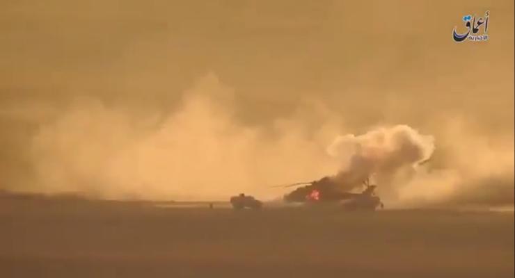 Боевики ИГИЛ заявили о сбитом российском вертолете