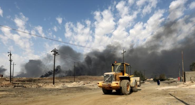 Террористы ИГ подожгли 19 нефтяных скважин при отходе из Мосула