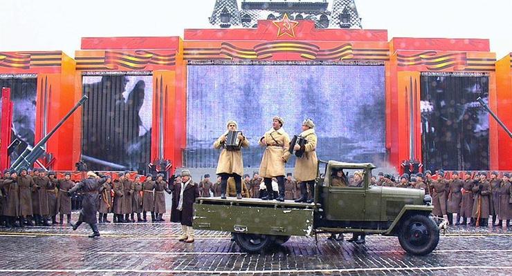 В Москве воссоздали военный парад 1941 года