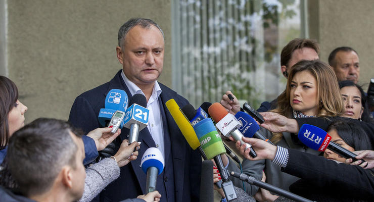 В Кишиневе извинились за высказывания Додона о "российском Крыме"