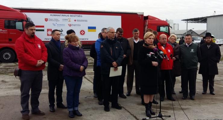 Венгрия передала Украине гуманитарный груз на сумму 100 тыс евро