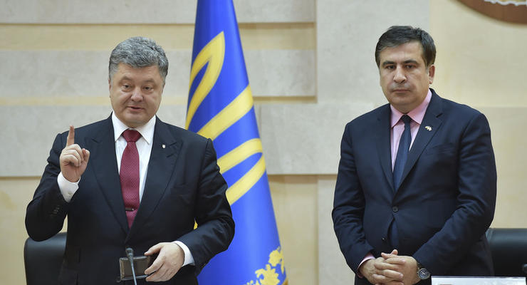 Саакашвили признался в теплых чувствах к Порошенко