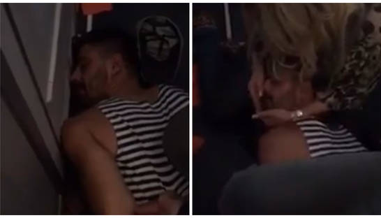 Руссо туристо: в Сети обсуждают видео с пьяным дебоширом в самолете