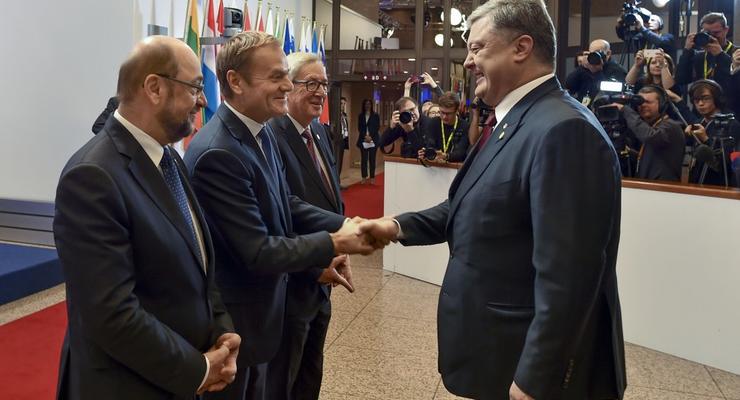 Порошенко назвал "стилистическими" разногласия ЕС по безвизу