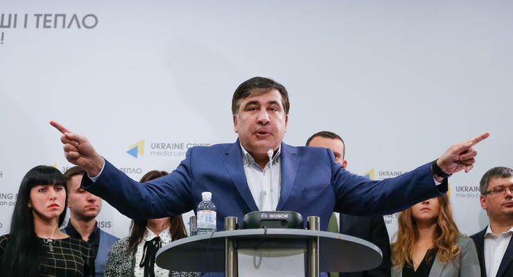 Саакашвили хочет "новой крови", зовет всех на митинг