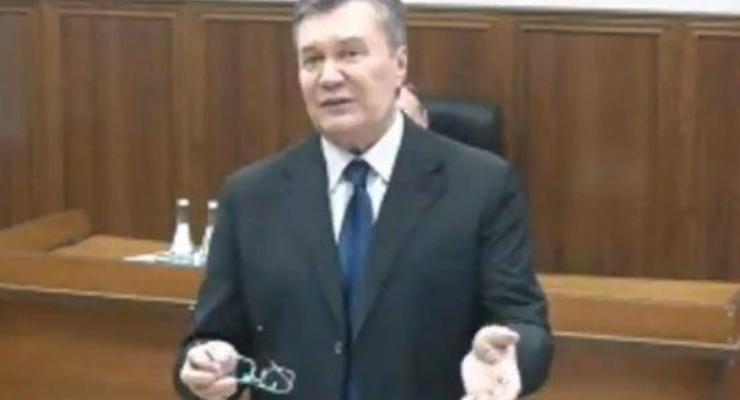 Ни тени раскаяния. Что Янукович рассказал в суде по делу Майдана