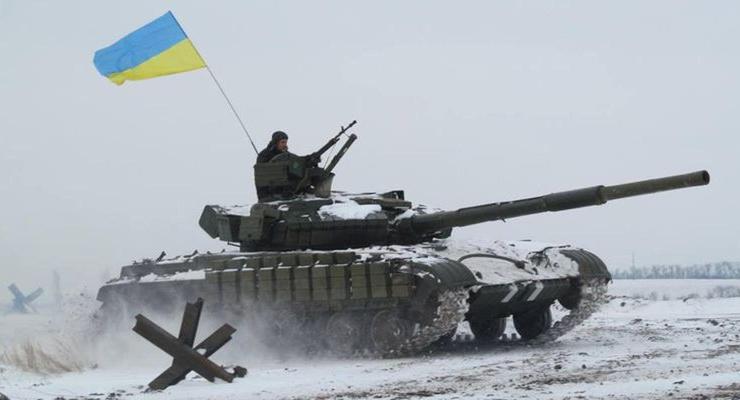 Карта АТО: в боях на Донбассе погиб украинский военный, трое ранены