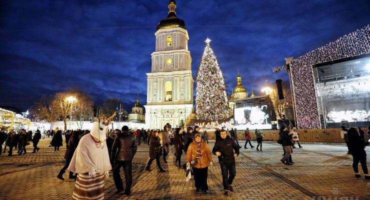 Где провести новогодние праздники в Киеве: инфографика