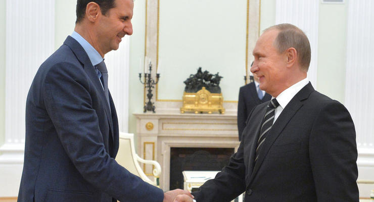 Асад поблагодарил Путина за помощь в захвате Алеппо