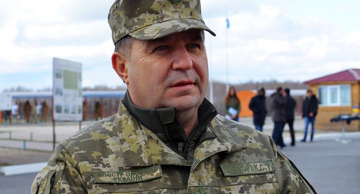 Полторак заявил о срыве договоренностей про перемирие на Донбассе
