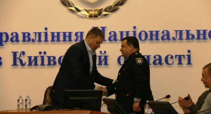 Полицию Киевской области официально возглавил Ценов