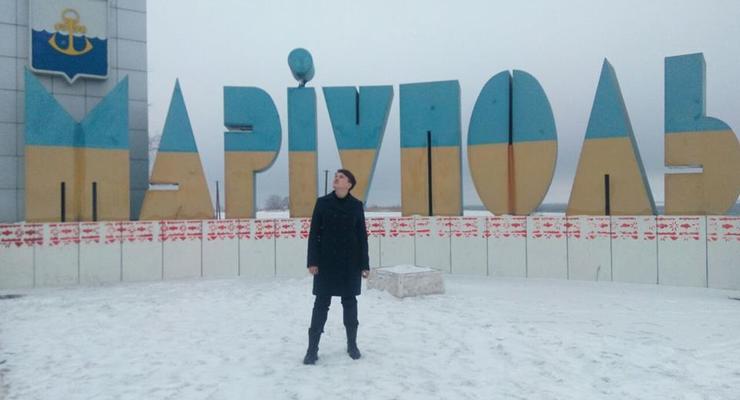 Савченко в новом году ездила в зону АТО