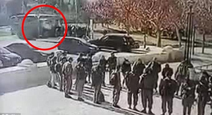В Сети появилось видео момента наезда на толпу в Иерусалиме