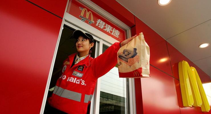 McDonald's согласился на франшизу в Китае