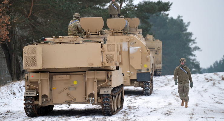 Американские танки в Польше Кремль считает прямой угрозой России