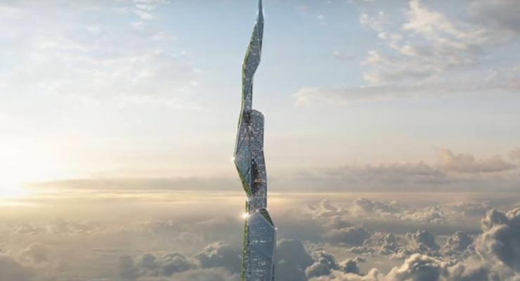 В США создали план 5 км небоскреба, поглощающего смог: видео
