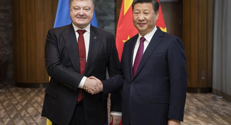 Порошенко на встрече с главой КНР обсудил российскую агрессию
