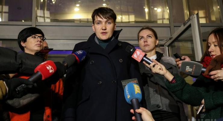 Савченко сравнила реакцию на "Путин х*йло" с критикой Порошенко
