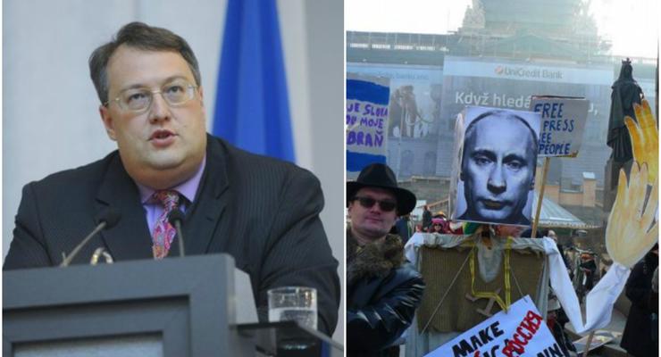 Итоги выходных: предотвращение покушения на Геращенко и протесты против Путина