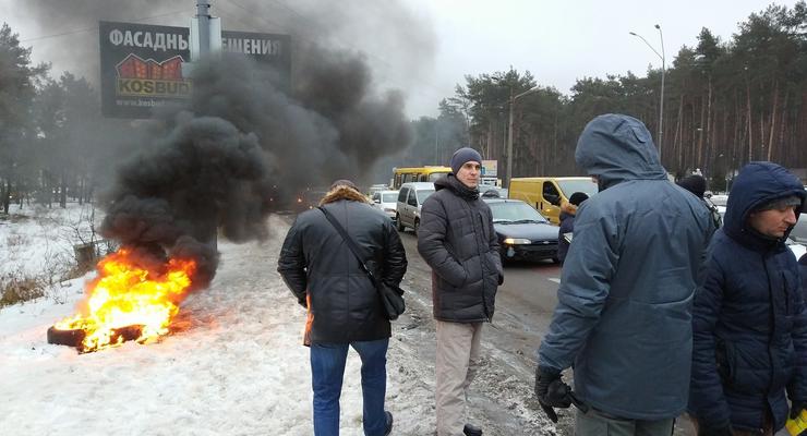Полиция прокомментировала протесты автовладельцев в Киеве