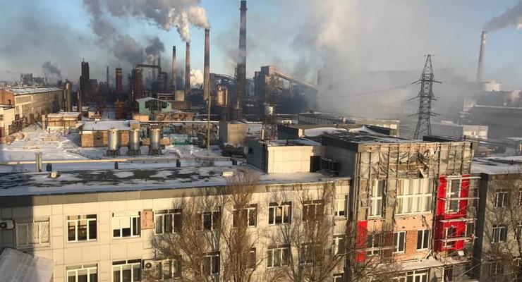 В Авдеевке остановили работу коксохимического завода