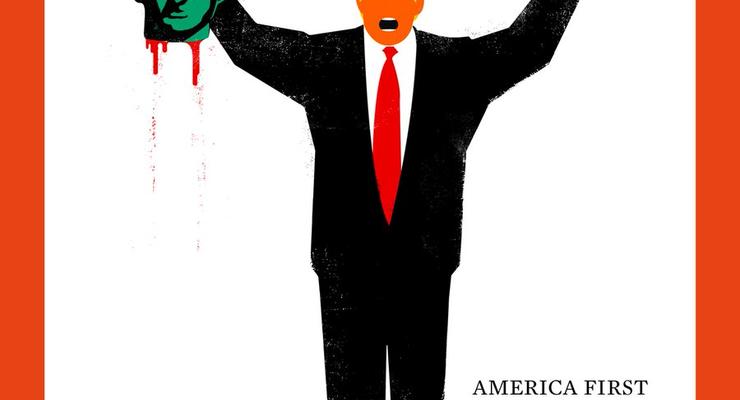 Der Spiegel вызвал фурор обложкой с изображением Трампа