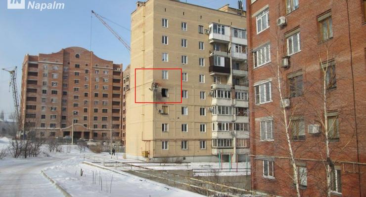 Боевики обстреляли жилой дом в Донецке для картинки в кремлевских СМИ