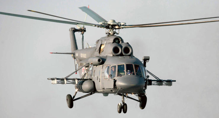 Российские вертолеты несколько раз пролетали вдоль админграницы с Крымом