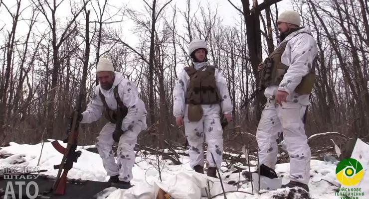 Военные укрепляют свои позиции под Донецком