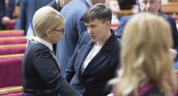Тимошенко о решении Савченко снять неприкосновенность: Это пиар-акция