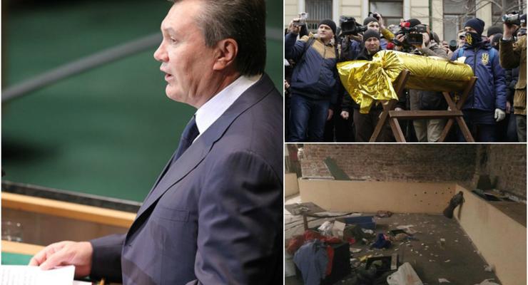 Итоги 22 февраля: письма Януковича, конфета для Порошенко и  погром в "музее Новороссии"